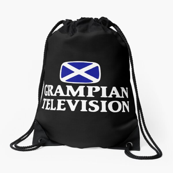 BEST SELLING - Grampian TV Merchandise Drawstring Bag