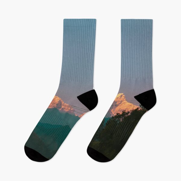 Item preview, Snowy mountain view designed and sold by Mariolangstieh.