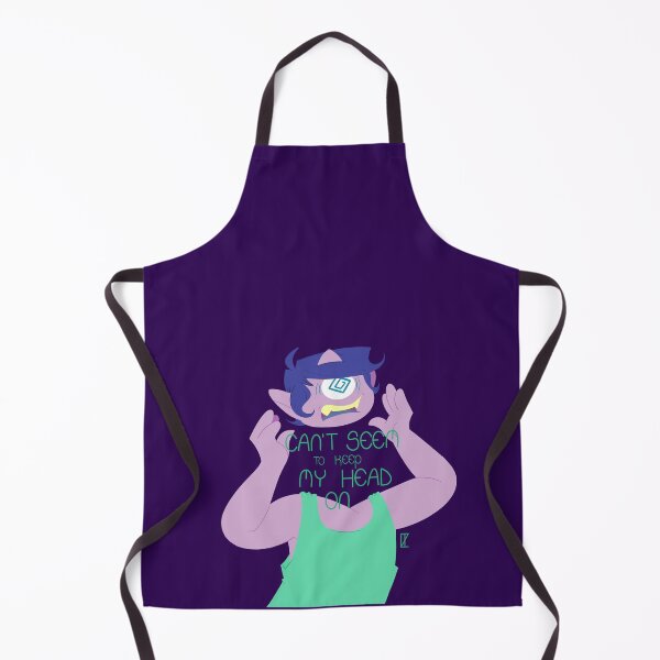 Item preview, Can't Keep My Head On designed and sold by pinkbraintree.