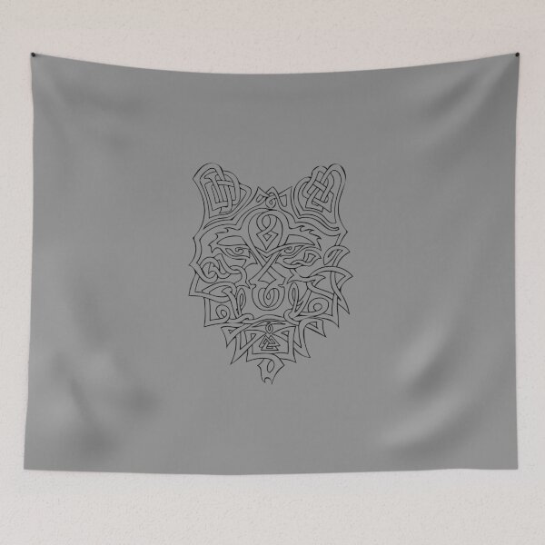 Item preview, Wise Wolf Celtic Knot designed and sold by hoffos.