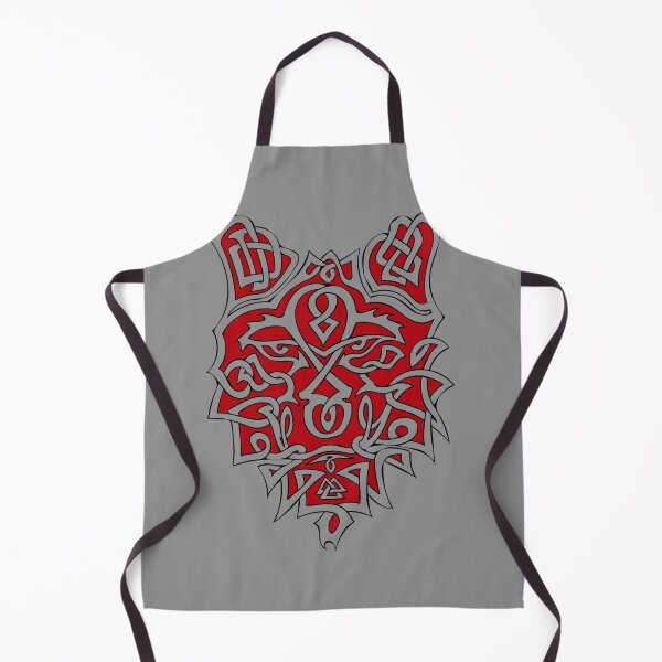 Item preview, Wise Wolf Celtic Knot - red designed and sold by hoffos.