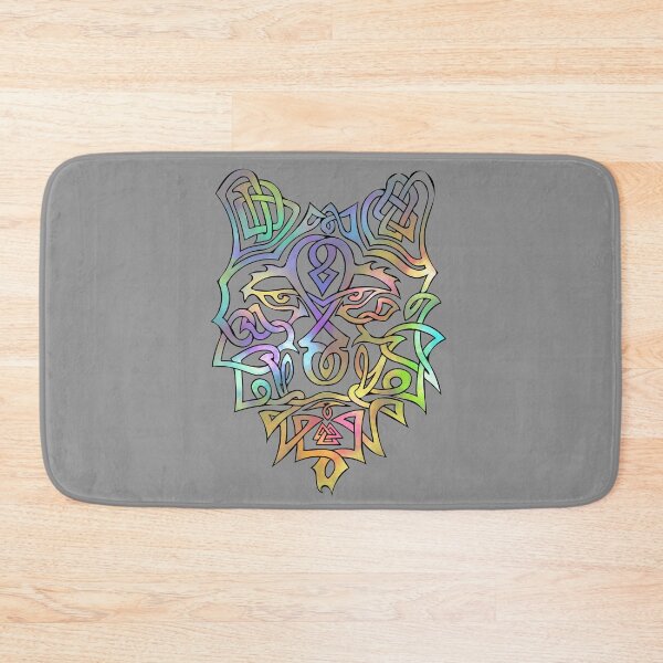 Item preview, Wise Wolf Celtic Knot - nebula designed and sold by hoffos.