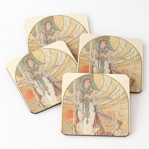 Item preview, Incantation (Salammbo) - Alphonse Mucha 1897 designed and sold by Gin  Neko.