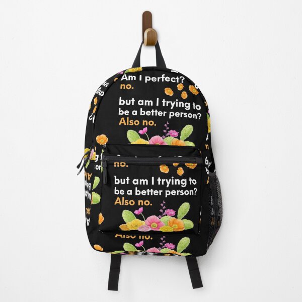 Item preview, Am I Perfect? No. But Am I Trying To Be A Better Person? Also No - Sarcastic Mom Christmas gift designed and sold by AmazingEcraft.