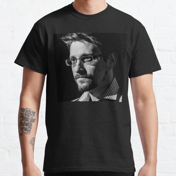 Item preview, Edward Snowden B&W designed and sold by Anonymousbtb.