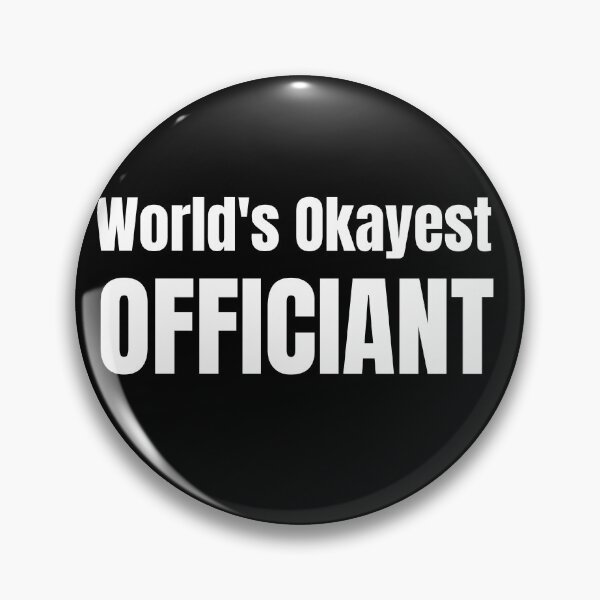 Item preview, World's Okayest Officiant designed and sold by 30.Dec.