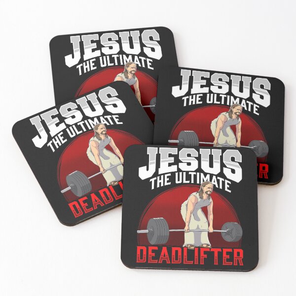 Item preview, Jesus The Ultimate Deadlifter designed and sold by wrestletoys.