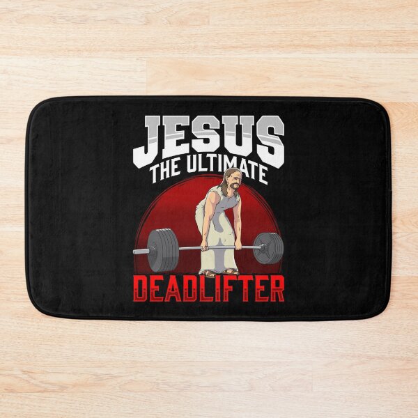 Item preview, Jesus The Ultimate Deadlifter designed and sold by wrestletoys.