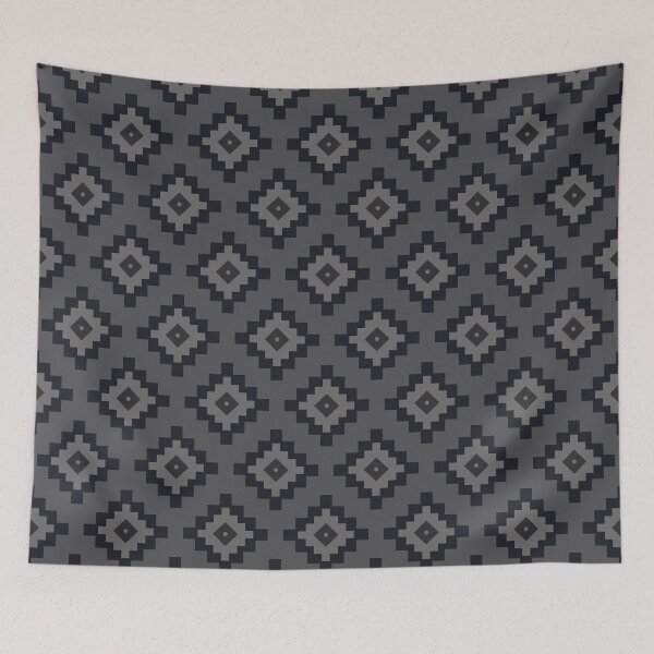 Item preview, Charcoal Grey Aztec designed and sold by DirtyAngelFace Shop.