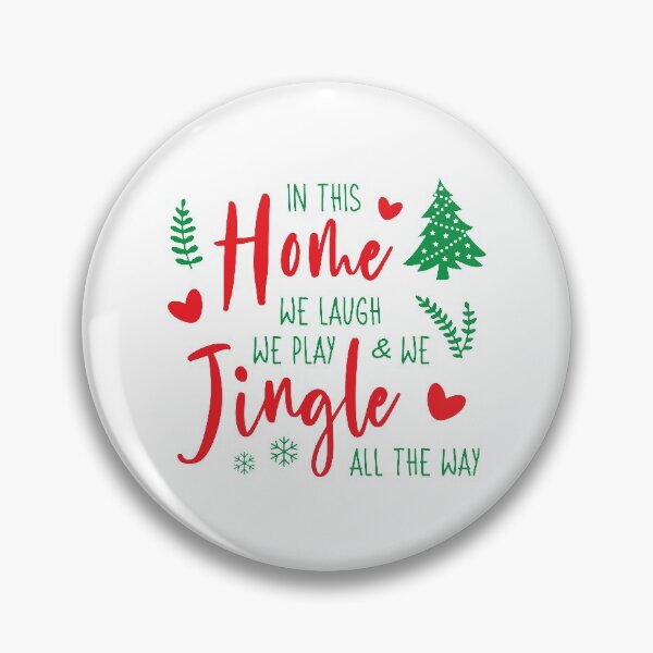 Item preview, Christmas - In this home we laugh we play and we jingle all the way designed and sold by ShawnDzign.