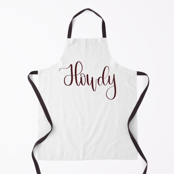 Item preview, Maroon Script Howdy designed and sold by eaprice19.