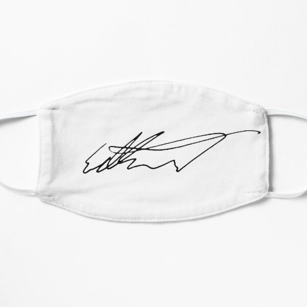 Edward Snowden Signature Flat Mask