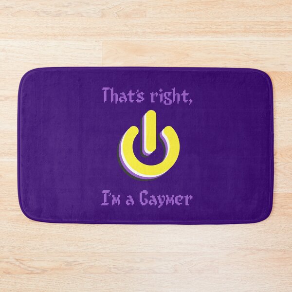 Item preview, That's right, I'm a Gaymer Non-binary Pride designed and sold by Kole's Designs.