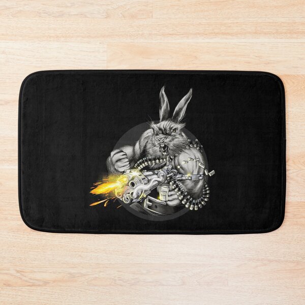 Item preview, Bunny With a Machine Gun designed and sold by CreativeGiant.