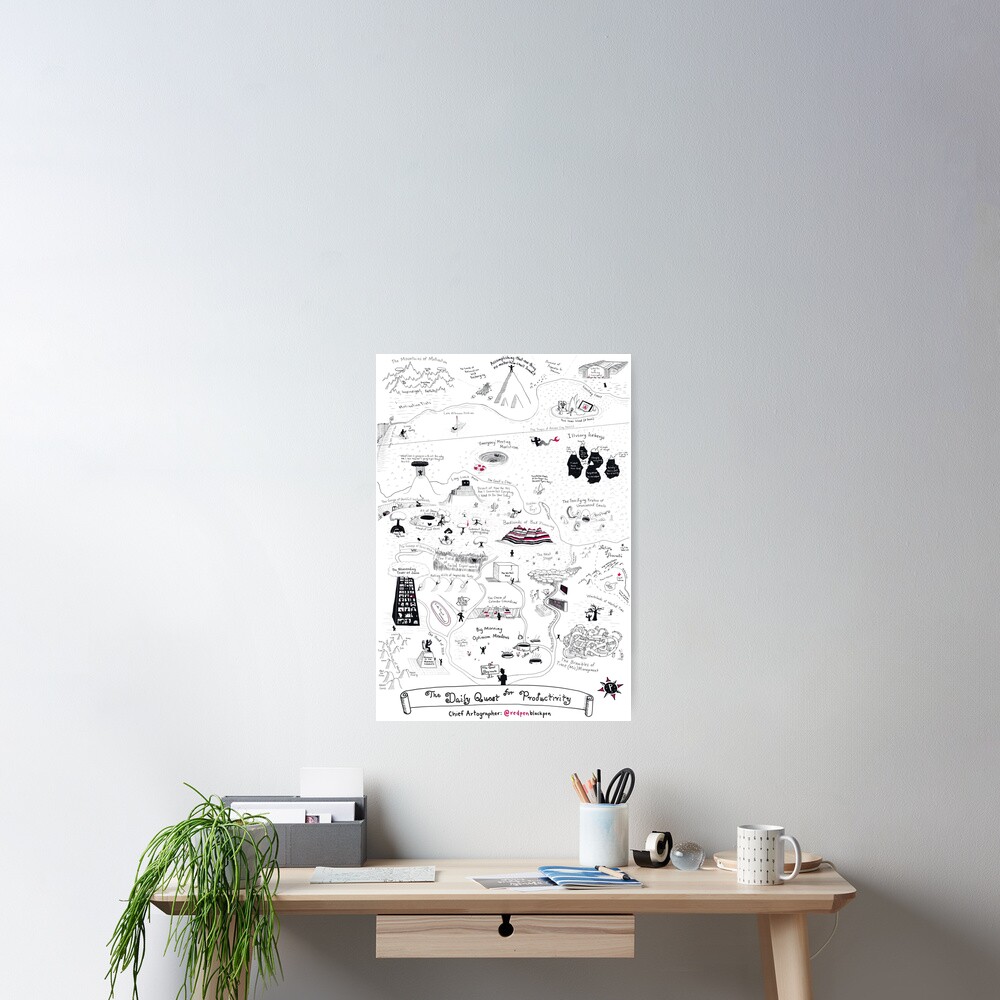Item preview, Poster designed and sold by redpenblackpen.