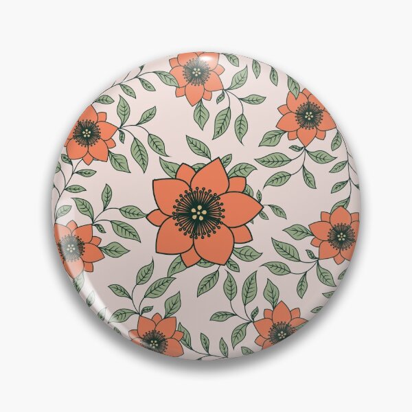 Item preview, Fall Floral Pattern  designed and sold by Avva Creations.