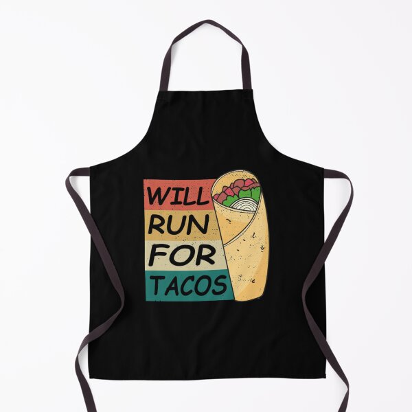 Item preview, Will Run For Tacos Vintage designed and sold by PowersLula.