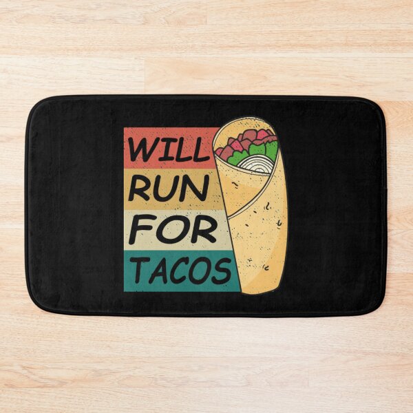 Item preview, Will Run For Tacos Vintage designed and sold by PowersLula.