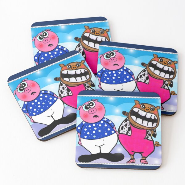 Item preview, Funny pigs  designed and sold by Shirley cute art .