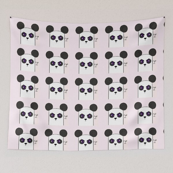 Item preview, Fight Me Panda designed and sold by HoneyHollow.