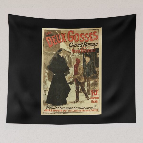 Item preview, retro pierre decourcelle les deux gosses       charity     designed and sold by CorasPosters.