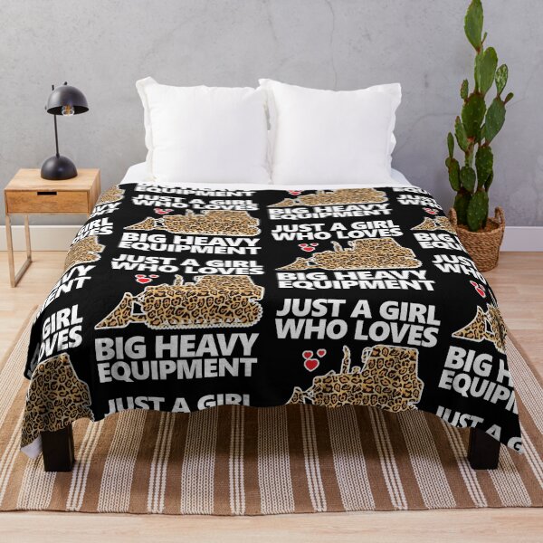 Item preview, Just A Girl Who Loves Bulldozers | Big Construction Equipment designed and sold by GravitiTees.