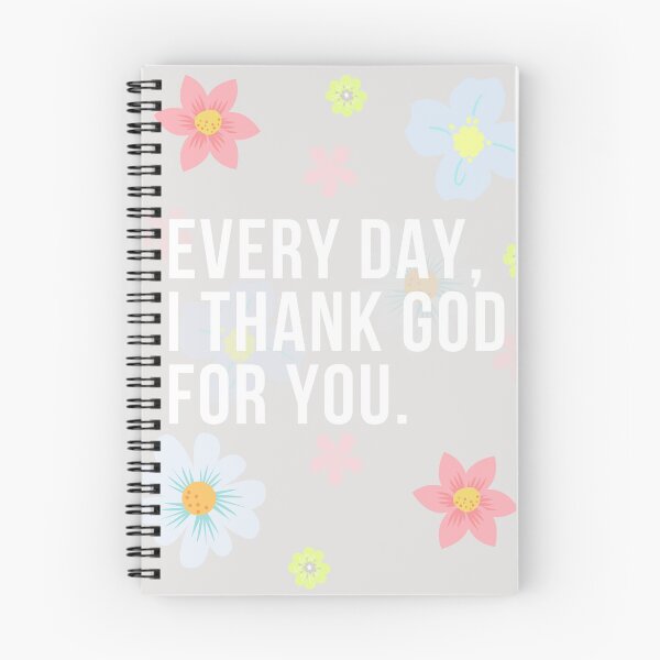 Item preview, Every Day I Thank God For You Word Design Typography by Christie Olstad designed and sold by Christie Olstad.