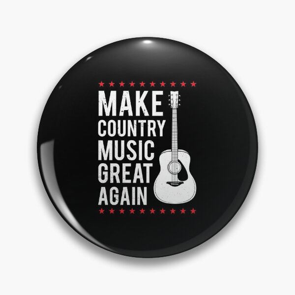 Item preview, Country Music Make It Great Again Funny Quote designed and sold by haselshirt.