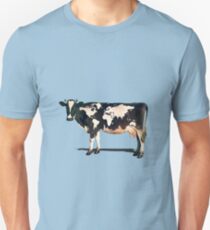 Surreal Bovine Atlas Slim Fit T-Shirt