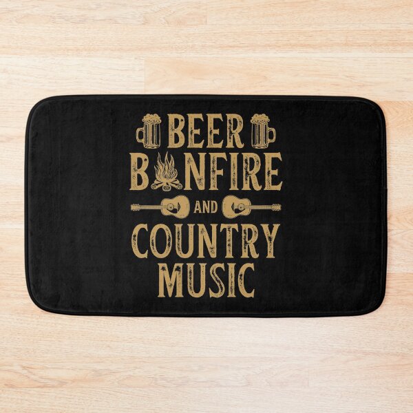 Item preview, Country Music With Beer And Bonfire Musician Gift designed and sold by haselshirt.