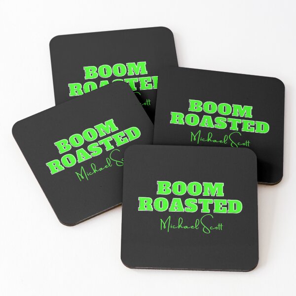 Item preview, office boom roasted, michael scott  designed and sold by Hey-Nice-Shirt.