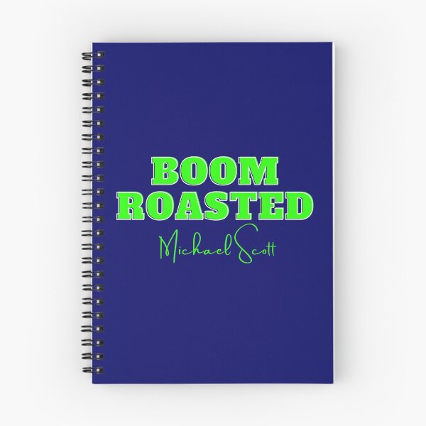 Item preview, office boom roasted, michael scott  designed and sold by Hey-Nice-Shirt.