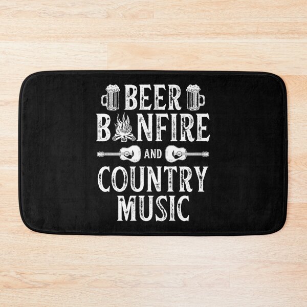 Item preview, Country Music With Beer And Bonfire Musician Gift designed and sold by haselshirt.