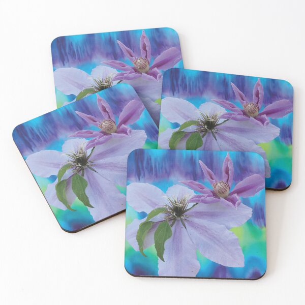Item preview, Flower on Watery Background designed and sold by Leslie Rogers Todder.