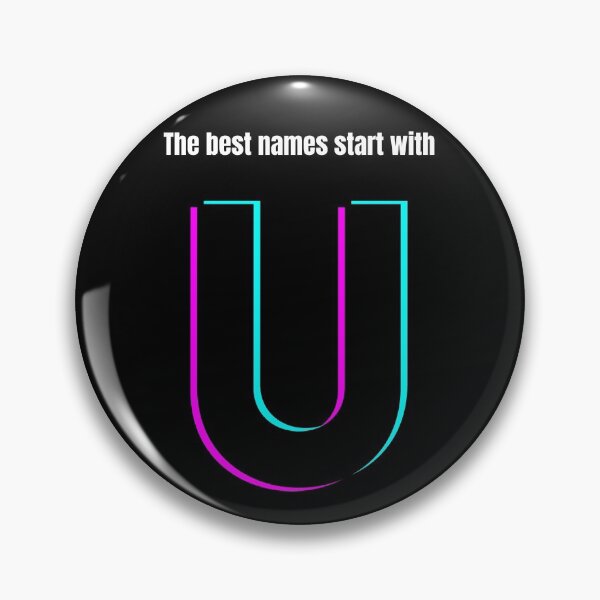 Item preview, The best names start with U designed and sold by Alphabetss.