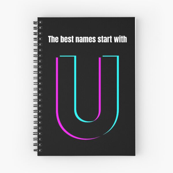 Item preview, The best names start with U designed and sold by Alphabetss.