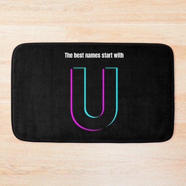 Item preview, The best names start with U designed and sold by Alphabetss.