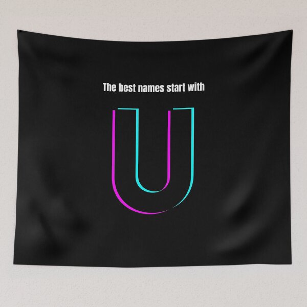 Item preview, The best names start with U designed and sold by Alphabetss.