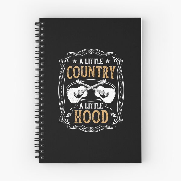 Item preview, Country Music Funny Quote Little Country Hood Gift designed and sold by haselshirt.