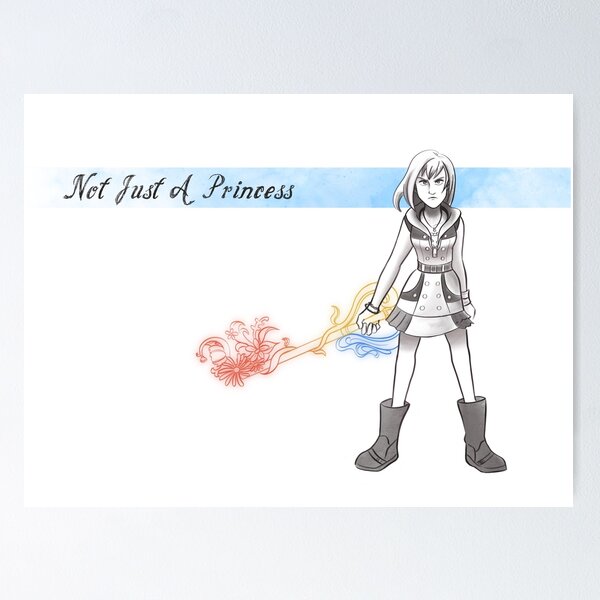 Vista previa del artículo con la obra «Princesa Kairi», diseñado y vendido por imaginativeink.