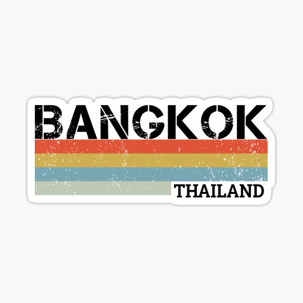 Item preview, Bangkok Retro Vintage Stripes designed and sold by beeneverywhere.