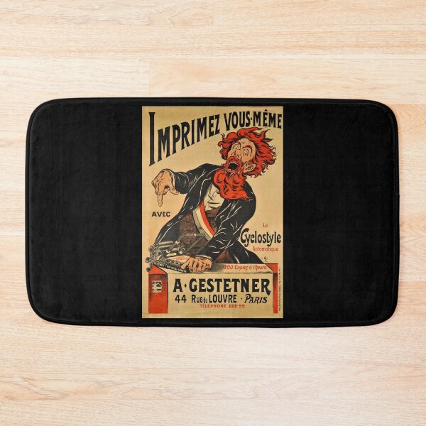 Item preview, retro le cyclostyle imprimez vous meme agestetner             designed and sold by CorasPosters.