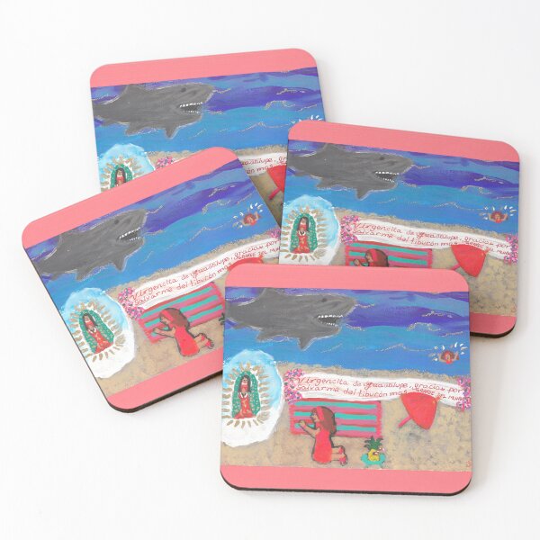 Item preview, Ex-Voto "Thank you for Saving me from the Shark" designed and sold by GalaGalindo.