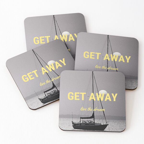 Item preview, Get away and live the dream designed and sold by Raseelvm.