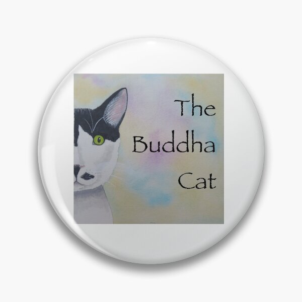 Item preview, The Buddha Cat designed and sold by lifeonitsside.