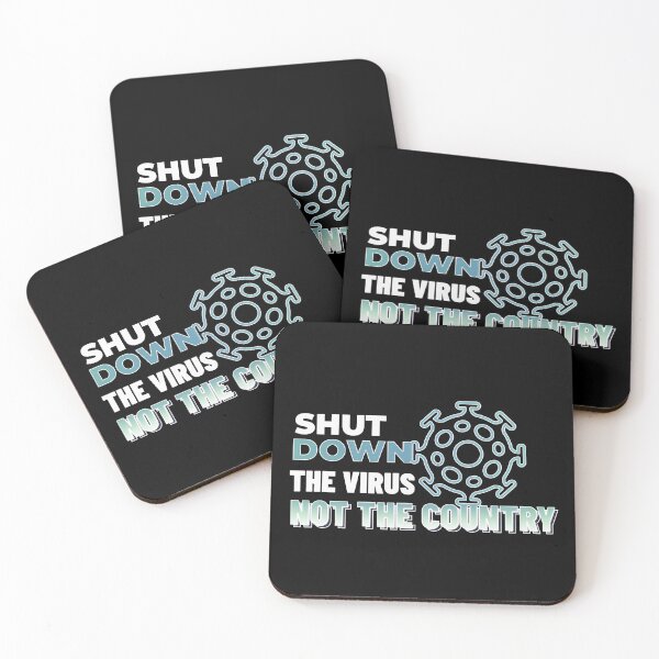 Item preview, Shut Down The Virus Not The Country designed and sold by dreamofdenim.
