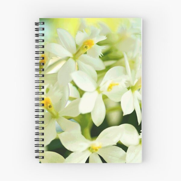 Item preview, White Epidendrum Orchids designed and sold by ElenaGaillard.