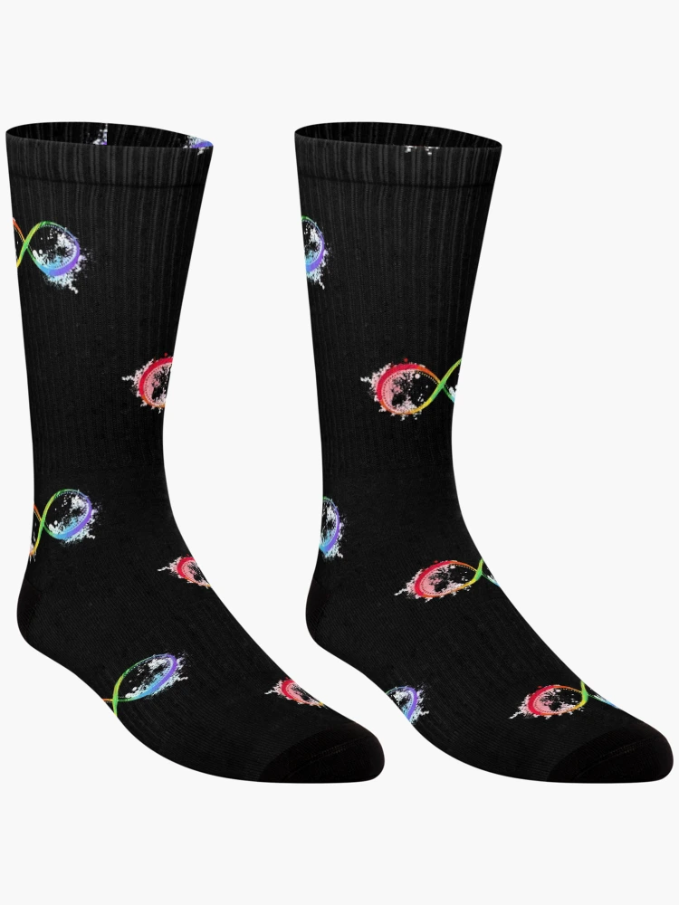 Thumbnail 3 of 5, Socks, Autism Infinity Mask designed and sold by Rpgpbp.