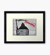 Death arrested Framed Print