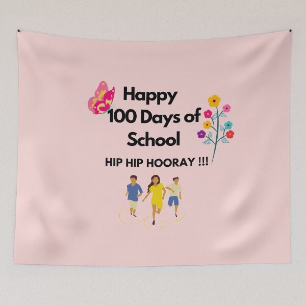Item preview, Happy 100 Days of School. HIP HIP HOORAY !!! designed and sold by omg-designs.